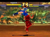 une photo d'Ã©cran de Street Fighter EX 2 Plus sur Sony Playstation